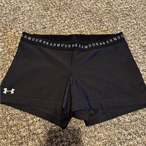 Under Armour Women's Black Athletic Shorts